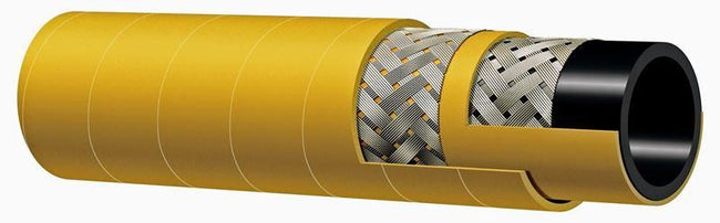 Alfagomma T146AK150X100, 1-1/2 in. ID x 100 ft, Braided MSHA Mine Spray Hose