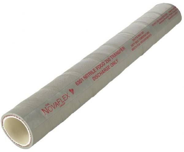 Novaflex 6301WT-00500-00, 1/2 in. ID, Nitrile Food Discharge Hose