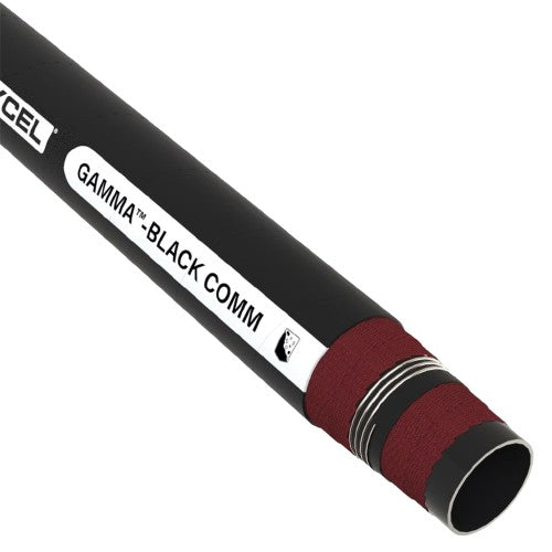 Texcel GCOMM-S-B1-10.0-25N, 10 in. ID, GAMMA-BLACK COMM Black Commodity Suction Hose SKU: GCOMM-S-B1-10.0-25N