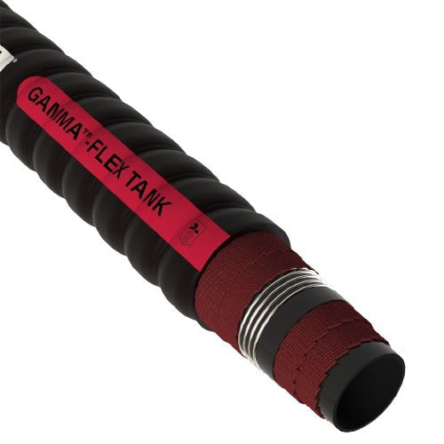 Texcel GTA15F1-2.0-200, 2 in. ID, GAMMA-FLEX TANK Corrugated Tank Truck Hose