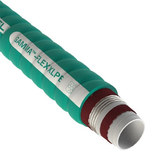 Texcel GXL20F1-4.0-100, 4 in. ID, GAMMA-FLEX XLPE Cross-Linked Polyethylene Chemical Hose SKU: GXL20F1-4.0-100