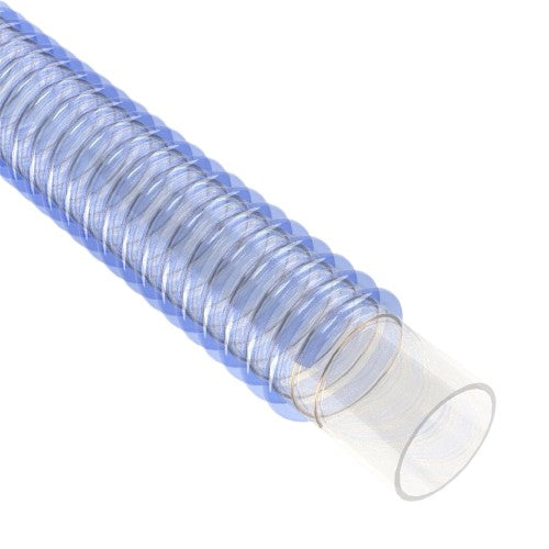 Texcel SPVC-FDW-6.0-100, 6 in. ID, SIGMA-FDW FDA PVC Grounded Food Grade Suction Hose SKU: SPVC-FDW-6.0-100